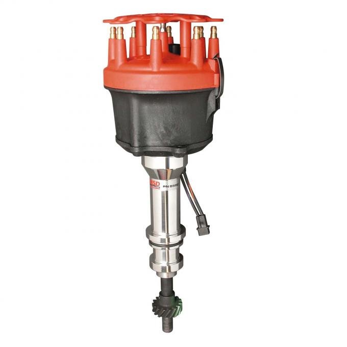 MSD Ford 351W Steel Gear Billet Distributor 85840