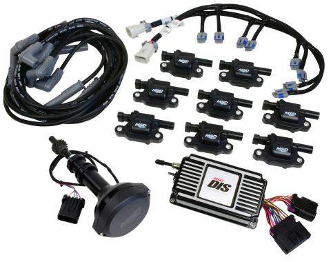 MSD DIS Digital Ignition System Kit, Black 601533