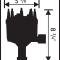 MSD Ford TFI EFI 351W w/Module Pro-Billet Distributor 8452