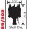 MSD Billet Distributor, Ford, Small Block, Iron Gear 8582
