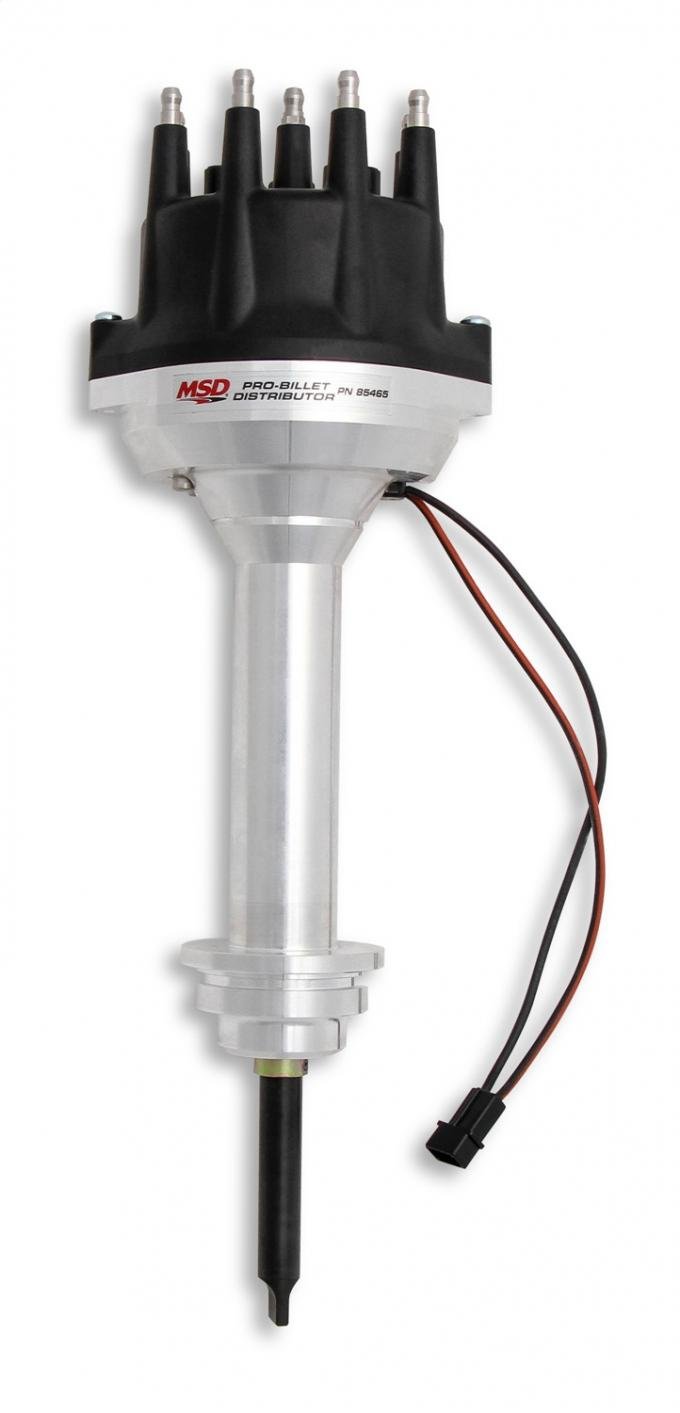 MSD Black Chrysler 426, 440 Pro-Billet Distributor 85465