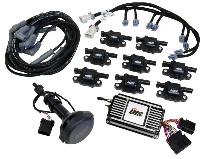 MSD DIS Digital Ignition System Kit, Black 601533