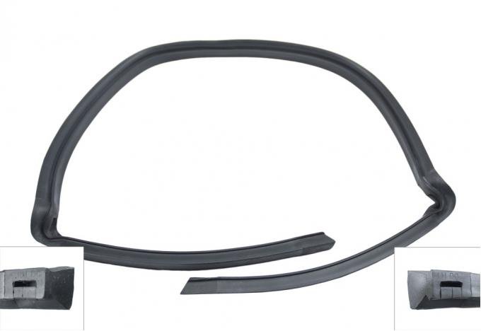 Daniel Carpenter 1985-1993 Ford Mustang LX GT Convertible Top Header Rubber Weatherstrip Seal E5ZZ-7653986-R