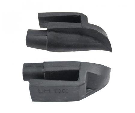 Daniel Carpenter 1983-1993 Mustang Convertible Door Rubber Weatherstrip End Caps - LH & RH Pair E3ZZ-7624442