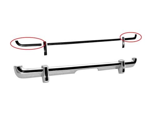 Daniel Carpenter 1973 Rear Bumper Outer Rubber Strip D3ZZ-17831