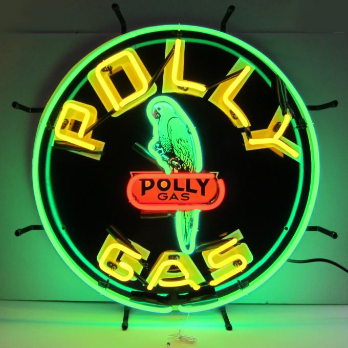 Standard Size Neon Signs, Gas Polly Gas Neon Sign