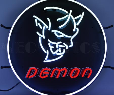 Neonetics Standard Size Neon Signs, Dodge Demon Neon Sign