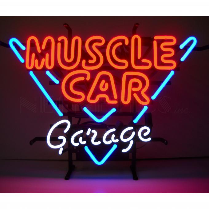 Standard Size Neon Signs, Muscle Car Garage Neon Sign