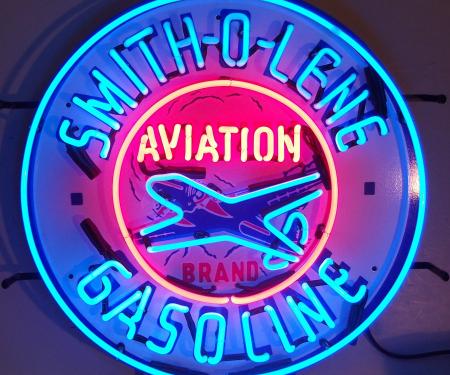 Neonetics Standard Size Neon Signs, Gas - Smith-O-Lene Gasoline Neon Sign