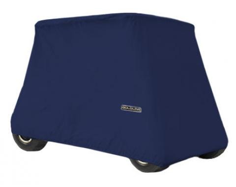 Goldline 4x4 Extra Tall Heavy Duty Golf Cart Storage Cover, 2 Passenger | Navy Blue