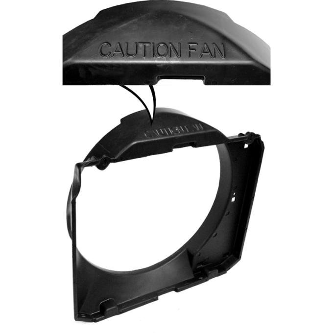 Redline Restomotive® 1987-1993 Ford Mustang V8 Radiator Fan Shroud
