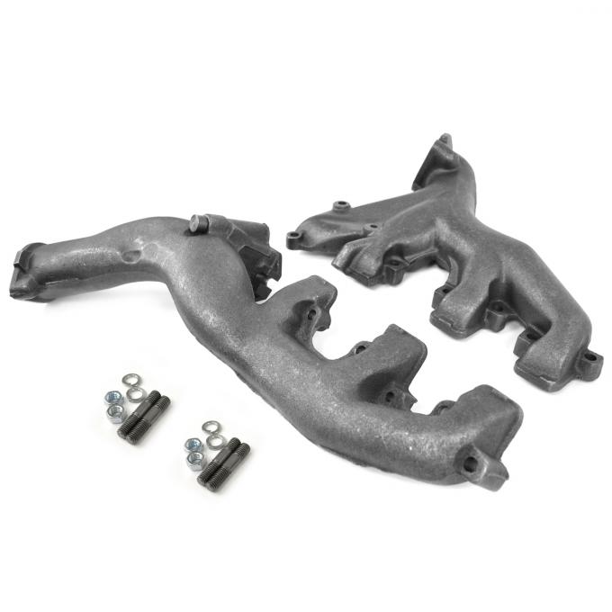 ACP Exhaust Manifold Premium Centrifugal Casting 428CJ Pair FM-EM013