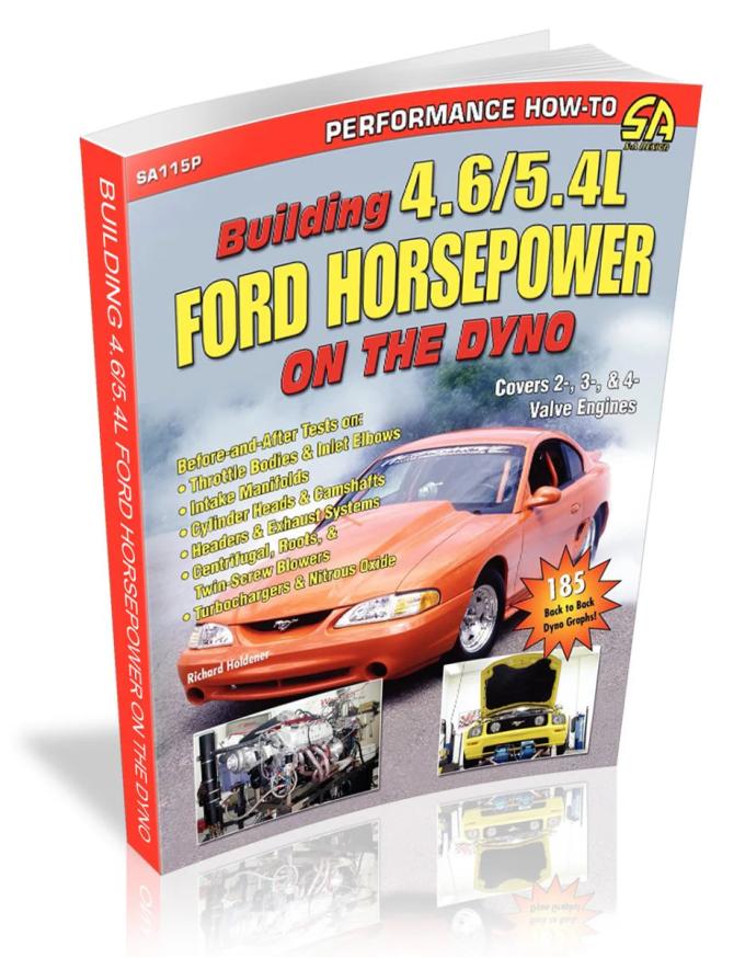 Cartech Auto Books Building 4.6/5.4L Ford Horsepower on the Dyno SA115P