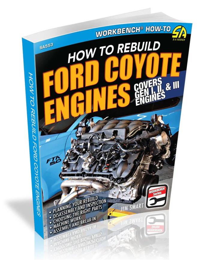 Cartech Auto Books Ford Coyote Engines: How to Rebuild SA553