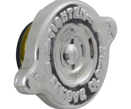 Dennis Carpenter Radiator Cap - Autolite Script - Chrome -1967-71 Ford Truck, 1966-77 Ford Bronco, 1958-73 Ford Car C7ZZ-8100-CH