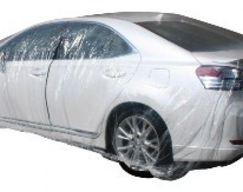 Car Cover, Disposable Clear, Small