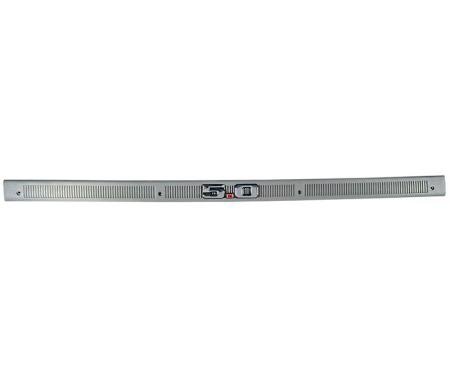 Daniel Carpenter 1979-93 Smoke Gray Scuff Plate - 5.0 Emblem F3ZZ-6113208-S5