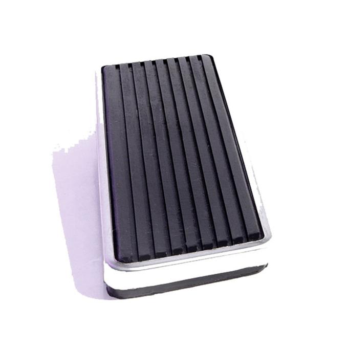 Metro Moulded Parts 1965-1968 Ford Mustang Accelerator Pedal Pad, Chrome Trim Included AP 44