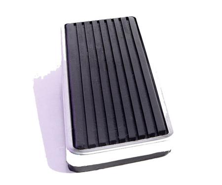 Metro Moulded Parts 1965-1968 Ford Mustang Accelerator Pedal Pad, Chrome Trim Included AP 44