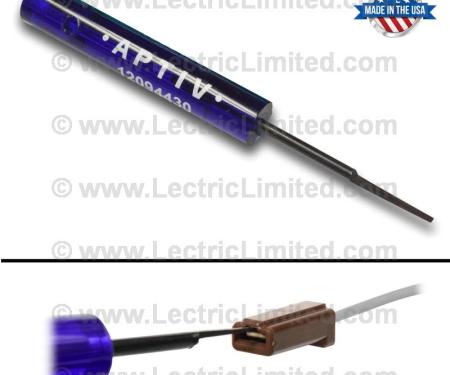 Lectric Limited 1929-2012 American Motors / Buick / Cadillac / Chevrolet / Chrysler / DeSoto / Dodge / Ford / GMC / Jeep / Mercury / Oldsmobile / Plymouth / Pontiac / Studebaker Terminal Removal Tool 12094430