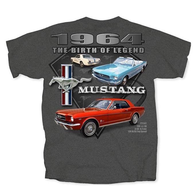 Mustang the Birth of Legend Adult T-Shirt
