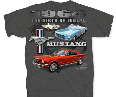 Mustang the Birth of Legend Adult T-Shirt