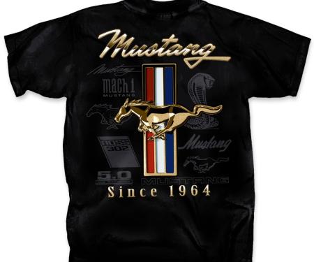 1964 Mustang Emblem Adult T-Shirt