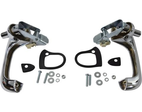 Golden Star 1967-1968 Ford Mustang Exterior Door Handle, Pair DH20-67S
