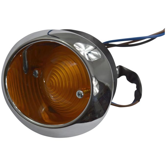 Golden Star 1964-1966 Ford Mustang Park Light Complete Assembly Left Hand PL20-644L