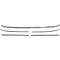 Golden Star 1964-1968 Ford Mustang Coupe Fastback Windshield Molding Set WS20-64S