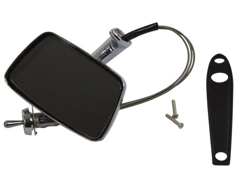 Golden Star 1967-1968 Ford Mustang Door Mirror Remote Left Hand MI20-67L