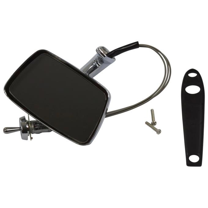 Golden Star 1967-1968 Ford Mustang Door Mirror Remote Left Hand MI20-67L