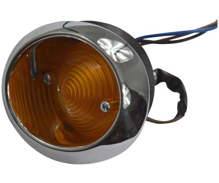 Golden Star 1964-1966 Ford Mustang Park Light Complete Assembly Left Hand PL20-644L