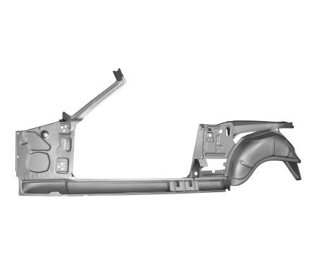 Golden Star 1967-1968 Ford Mustang Convertible Quarter Panel & Door Front Frame Combination Right Hand QP20-673R