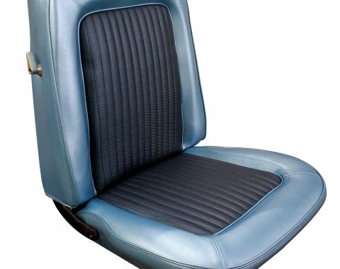 Distinctive Industries 1968 Mustang Deluxe/Shelby 2+2 with Buckets Front & Rear Upholstery Set with Simulated Comfortweave 068348