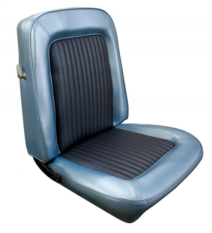 Distinctive Industries 1968 Mustang Deluxe/Shelby 2+2 with Buckets Front & Rear Upholstery Set with Simulated Comfortweave 068348
