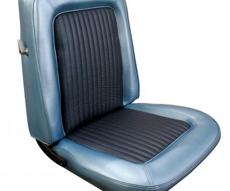 Distinctive Industries 1968 Mustang Deluxe/Shelby 2+2 with Buckets Front & Rear Upholstery Set with Simulated Comfortweave 068348