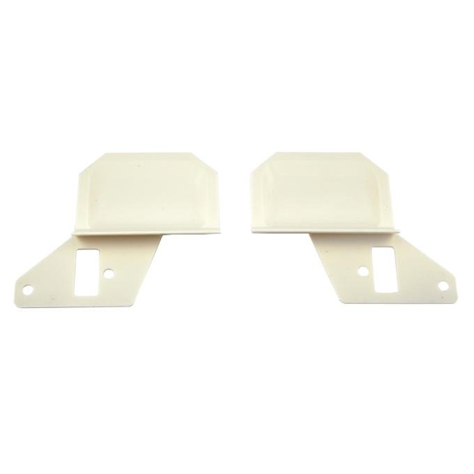Daniel Carpenter 1969-70 Deluxe Door Trim Plates - White C9ZZ-6522634-DW