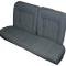 Acme Auto Front Sport Buckets with Head Rests, Leg Lumbar and Rear Bench Seat Upholstery U634
