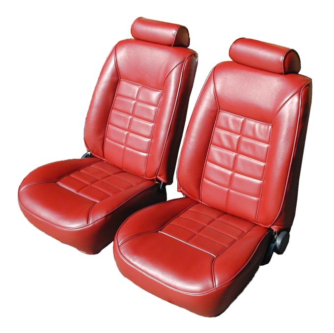Acme Auto Front Buckets with Head Rest and Split Rear Bench Seat Upholstery Base Model U658