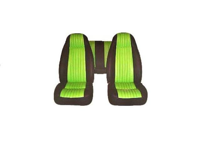 Acme Auto Front High Back Buckets and Rear Bench Seat Upholstery Base Model Coupe U656