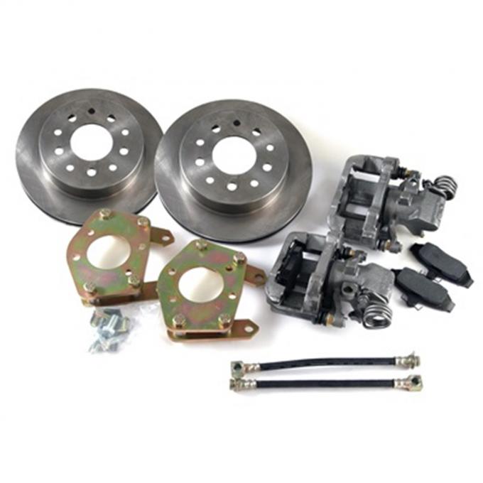 Scott Drake 1964-1973 Ford Mustang Rear Disc Brake Conversion Kit (Standard Rotors, 28 Spline) DBC-REAR
