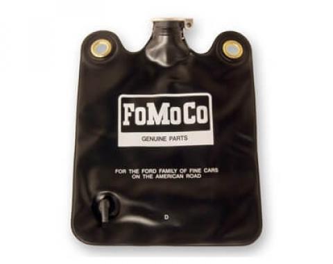 Scott Drake 1966 Ford Mustang Windshield Washer Reservoir Bag with Flip Cap C1AZ-17618-E