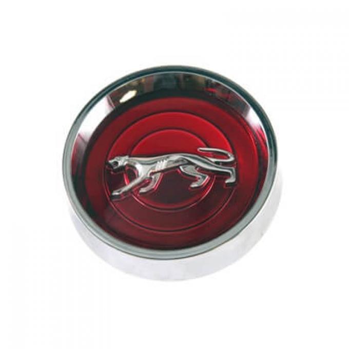 Scott Drake 1969-1970 Ford Mustang 69-70 Cougar Magnum Hubcaps Set (Red) C9WY-1130-RD
