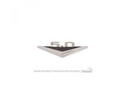 Scott Drake 1964-1966 Ford Mustang Fender Emblem, 5.0 C3OZ-16228-5-0