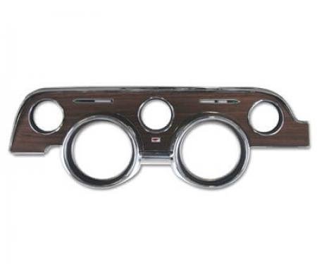 Scott Drake 1968 Instrument Bezel with Woodgrain Finish (Economy) C8ZZ-10838-B