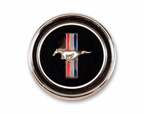 Scott Drake 1967-1968 Ford Mustang 67-68 Deluxe Dash Panel Emblem & Base C7ZZ-65044A90EP