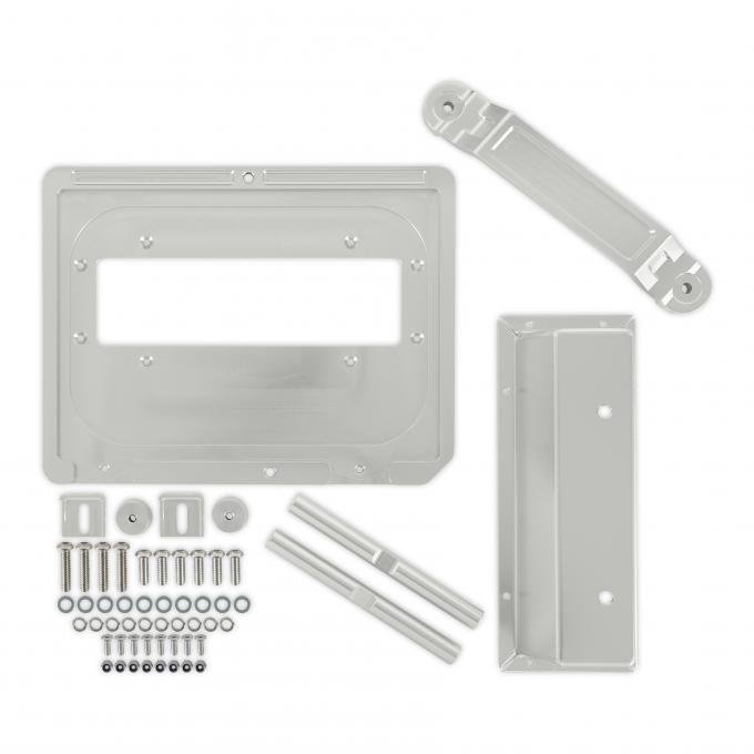 Scott Drake 1987-1993 Ford Mustang Billet Battery Tray E7ZZ-10732-BL