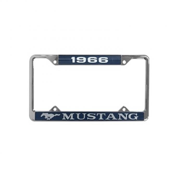 Scott Drake 1966 Ford Mustang 1966 Mustang Year Dated License Plate Frame ACC-LPF-66