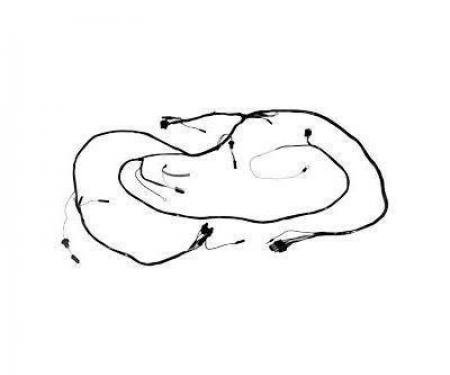 Scott Drake 1970 Ford Mustang Headlight Wiring Harness D0ZZ-14290-A